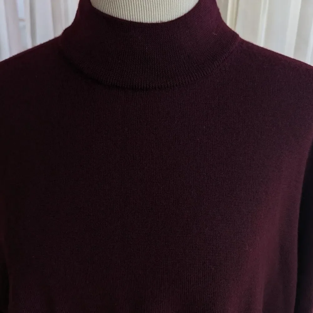 Club-room Men's Burgundy and Purple Jumper
